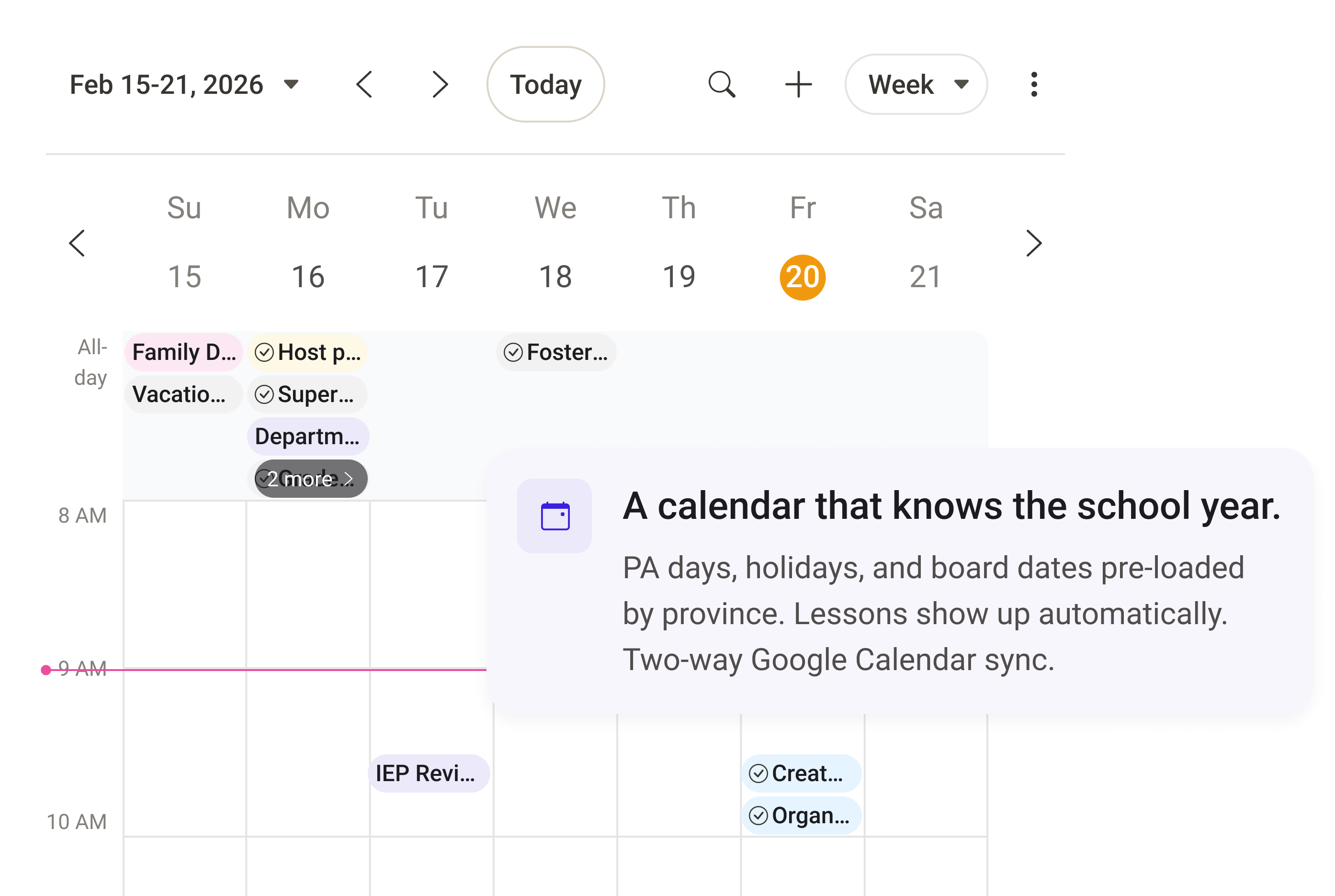Calendar