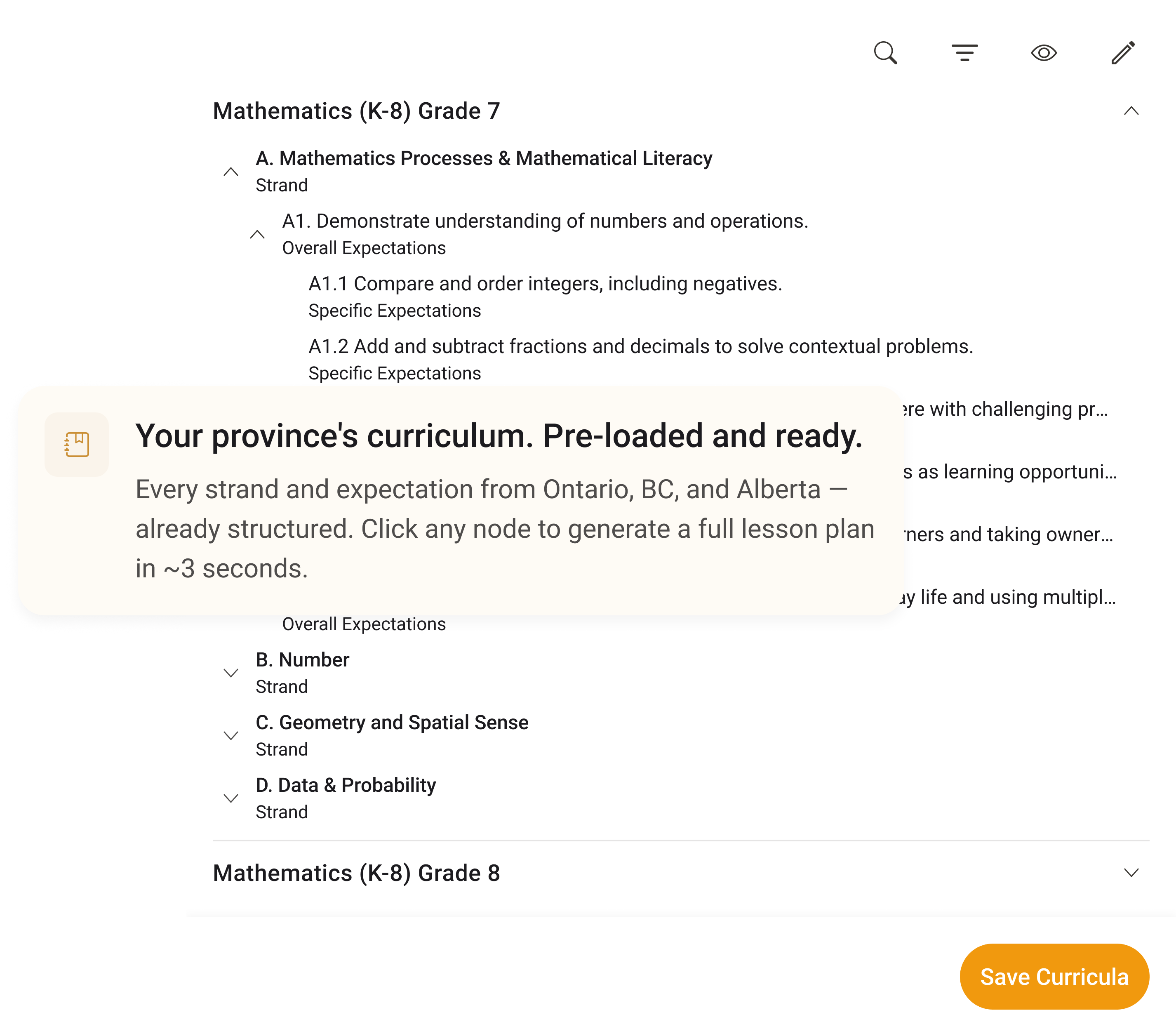 Curricula